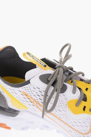 Sneakers basse REACT VISION openwork con sovrapposizioni in suede