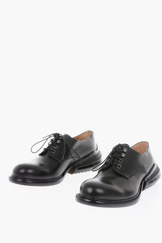 MM22 leather Derby shoes