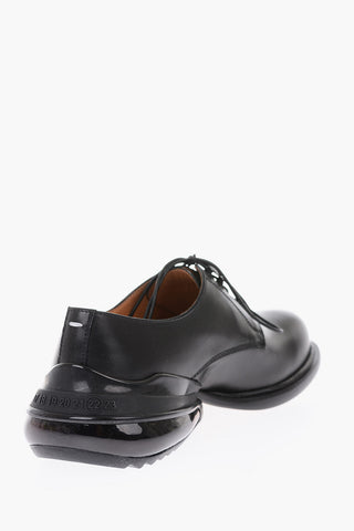 MM22 leather Derby shoes