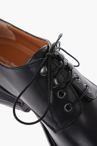 MM22 leather Derby shoes