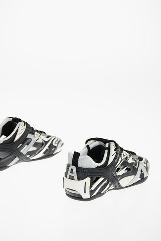 Two tone ZEN Sneakers with Cut-out Details