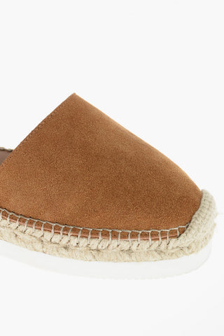 SEE BY Suede Leather SUNSET Sandals with Roped Wedges 3,5 cm