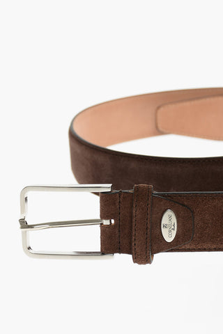 Handmade Suede Leather Belt