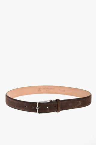 Handmade Suede Leather Belt