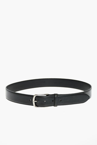 Leather Logoed Belt