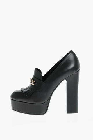 MELODY Leather SULKY Kiltie Loafers 13cm