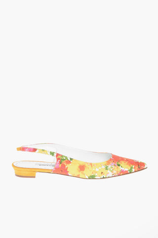 Ballerine Slingback ALLURAFLAT con Motivo Floreale
