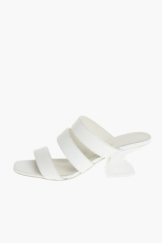 Leather Sabot STEFFIE 55 with Sculptured Heel 5,5 cm