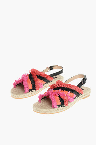Rafia Sandals KAUAI with Rope Sole