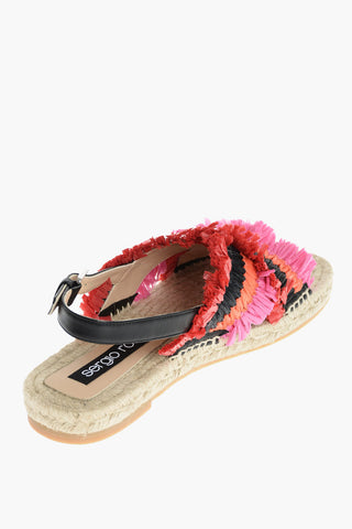 Rafia Sandals KAUAI with Rope Sole