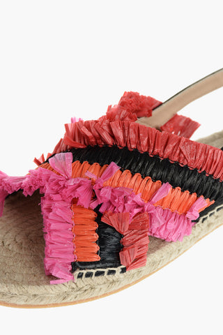 Rafia Sandals KAUAI with Rope Sole