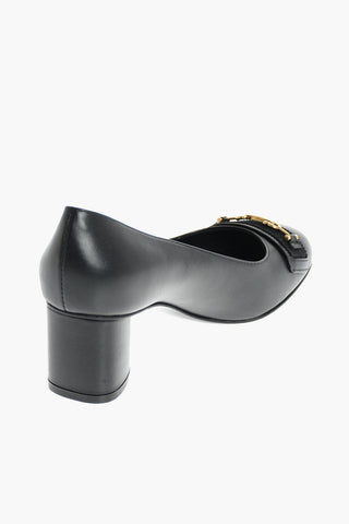 Leather Pumps AVERY 55 with Gancini Buckle Detail 5,5 cm