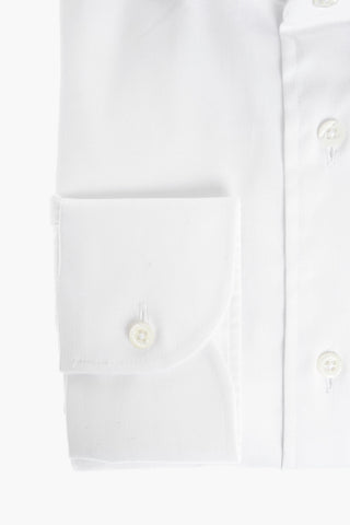 camicia in popeline collo francese