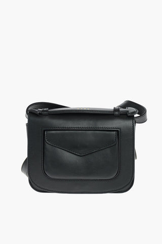 Leather AIMÉE BELTED Shoulder Bag with Belt