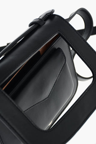 Leather AIMÉE BELTED Shoulder Bag with Belt
