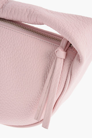 Borsa a Mano CUSH PEONY FLAT in Pelle Martellata