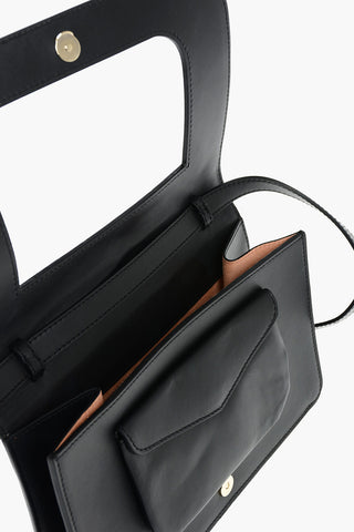 Borsa a Spalla AIMÉE in Pelle con Tracolla Regolabile