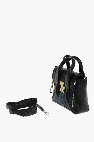 Borsa Tote PASHLI MINI SATCHEL in Pelle con Zip