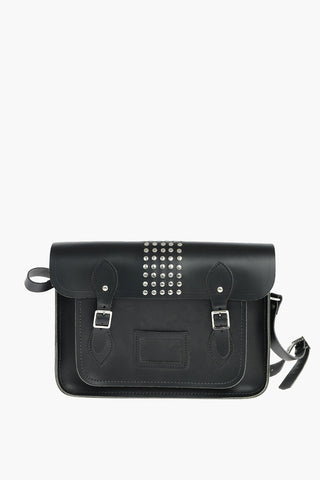 Studded Leather Crossbody Bag