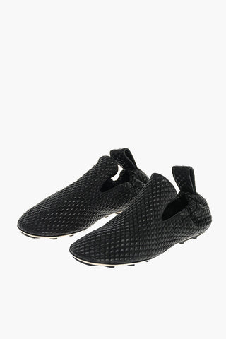 Quilted Leather TRIANGLE Slippers
