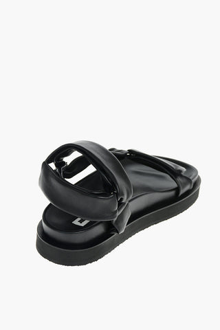 Velcro Fastening KING Leather Sandals