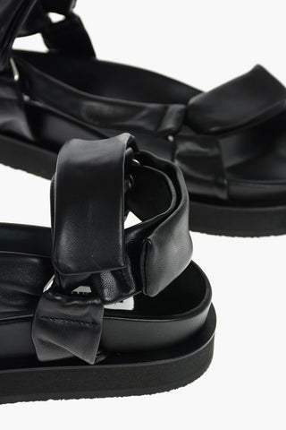 Velcro Fastening KING Leather Sandals