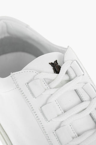 CC COLLECTION Leather Lace-up Sneakers