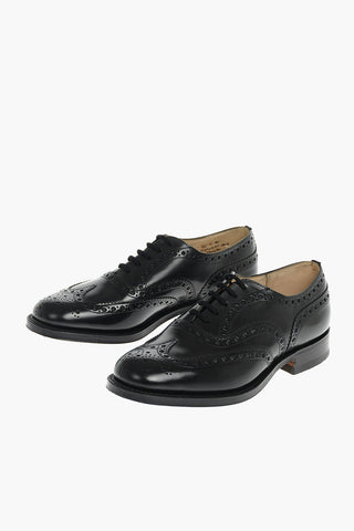Leather BURWOOD Brogue Derby Shoes