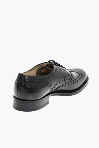 Leather BURWOOD Brogue Derby Shoes