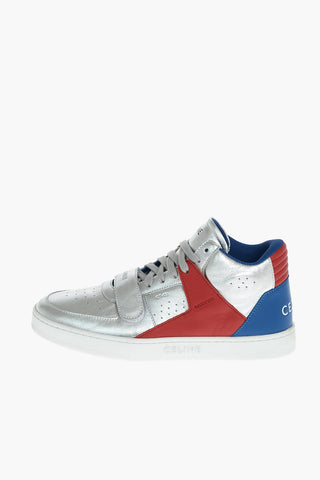 Lace-up Z Leather High Sneakers
