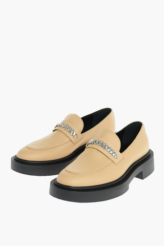 Chain BRANDON Leather Loafers