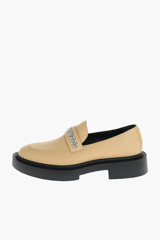 Chain BRANDON Leather Loafers