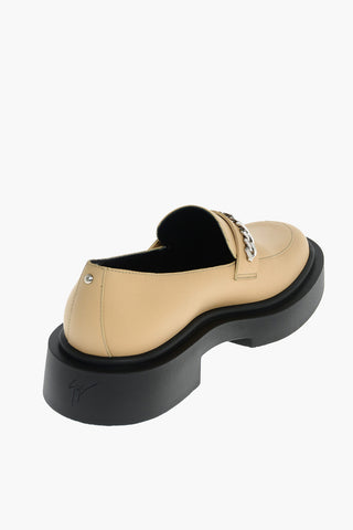 Chain BRANDON Leather Loafers