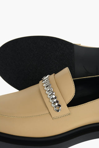 Chain BRANDON Leather Loafers