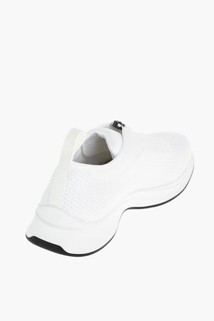 Front Zipped Stretch Fabric B25 Sneakers