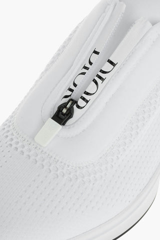 Front Zipped Stretch Fabric B25 Sneakers