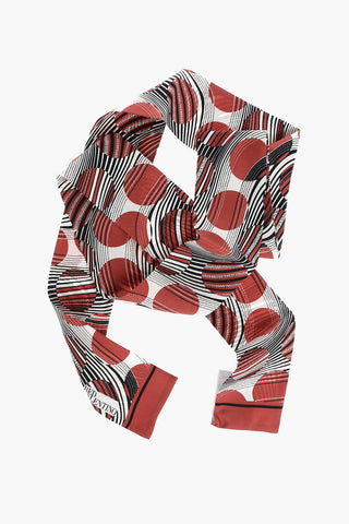 foulard in seta a fantasia