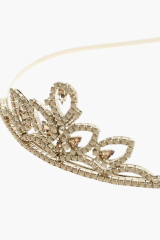 metal Headband with crystals