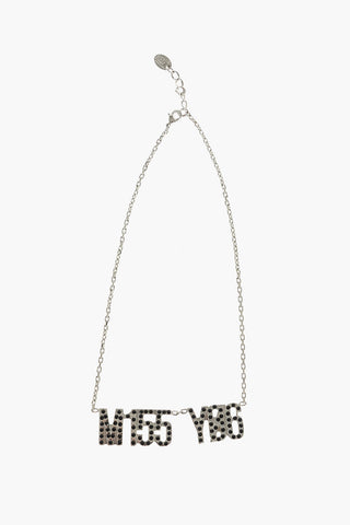 miss you pendant necklace