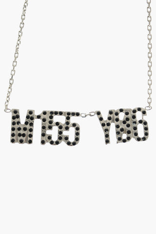 miss you pendant necklace