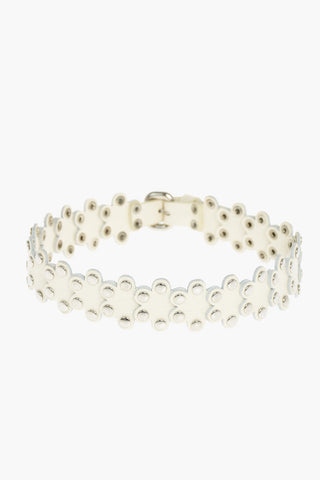 studded leather choker