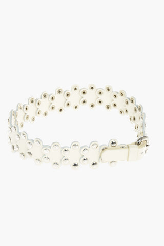 studded leather choker