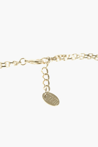chain double necklace