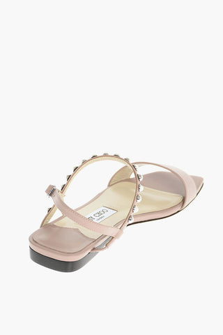 Bead Leather AADRA Flat Sandals
