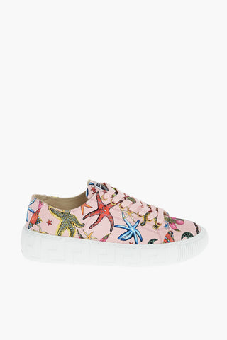 Lace-up TRÉSOR DE LA MER Canvas Sneakers