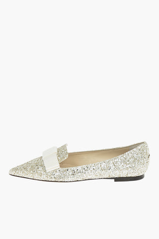 Point Toe GALA Glittery Ballet Flats