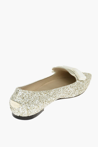 Point Toe GALA Glittery Ballet Flats