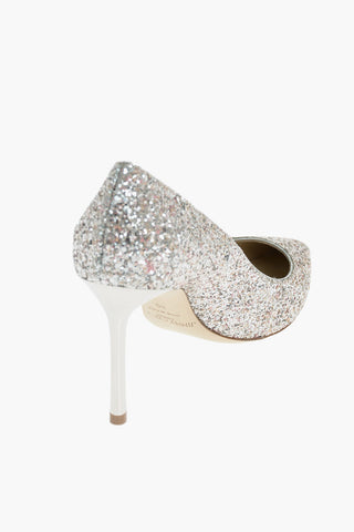 Pumps Glitterate ROMY con Tacco a Spillo 8cm