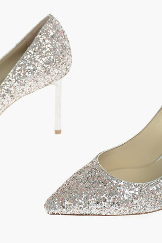 Pumps Glitterate ROMY con Tacco a Spillo 8cm