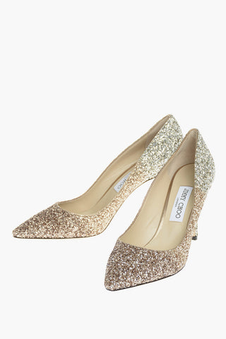 Pumps ROMY in Glitter Sfumato 9cm